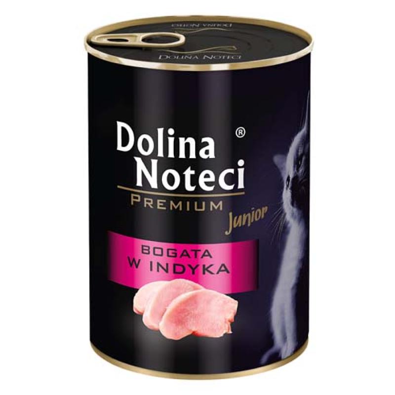 Dolina Noteci PREMIUM JUNIOR 400g bohaté na krocana pro koťata Dolina Noteci