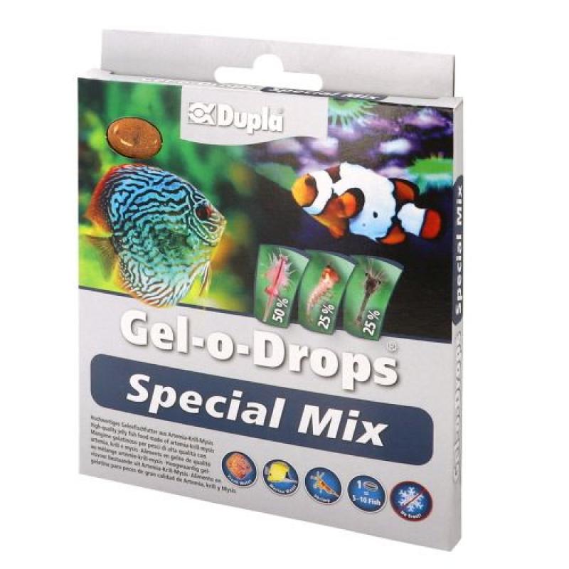 Dupla Gel-o-Drops Special Mix: artemia-krill-mysis 12x2g gelové krmivo pro všechny t Dupla