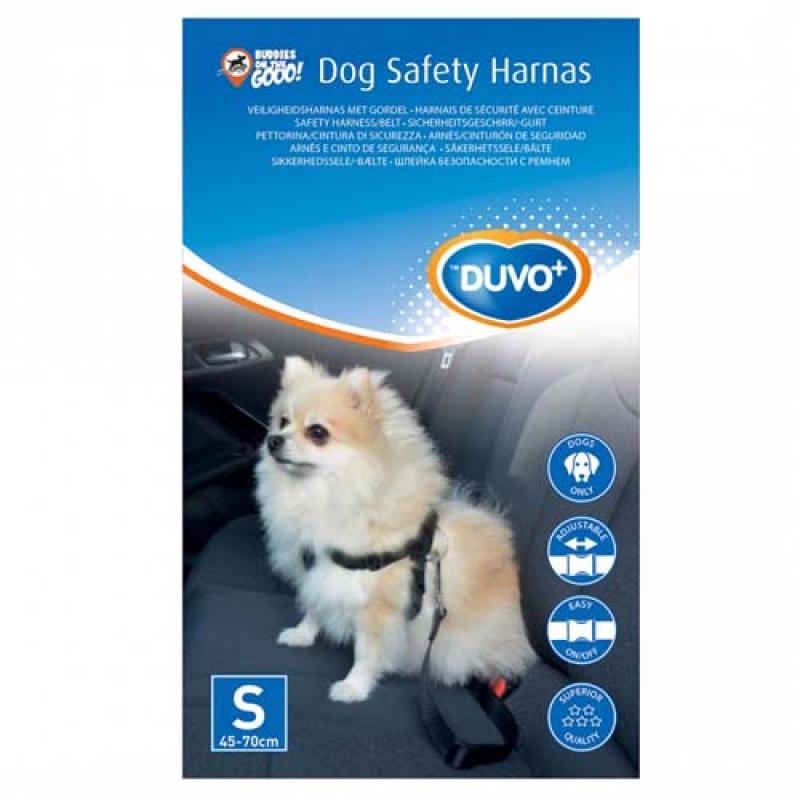 Duvo+ Bezpečnostní postroj pro psy do auta 45 - 70 cm Duvo+