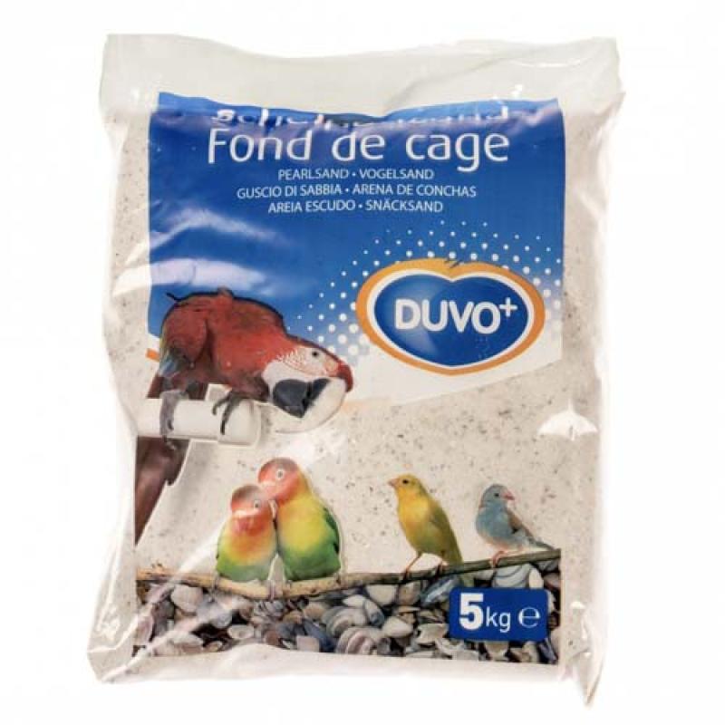 Duvo+ Bílý písek z drcených mušlí 5kg Duvo+