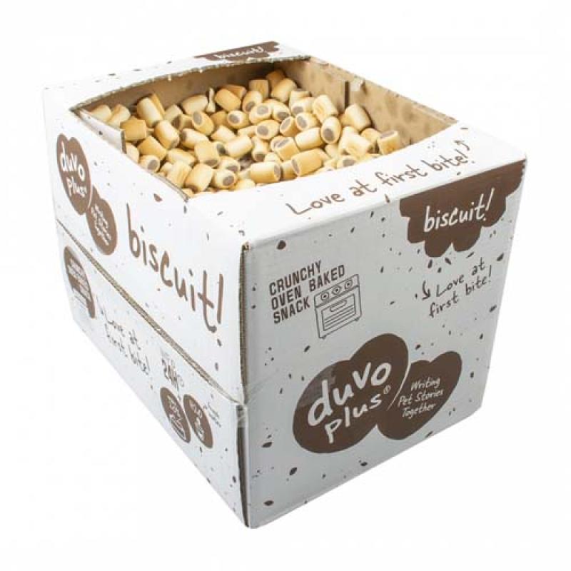 Duvo+ Biscuit křupavé rolky s masovou náplní 10kg Duvo+