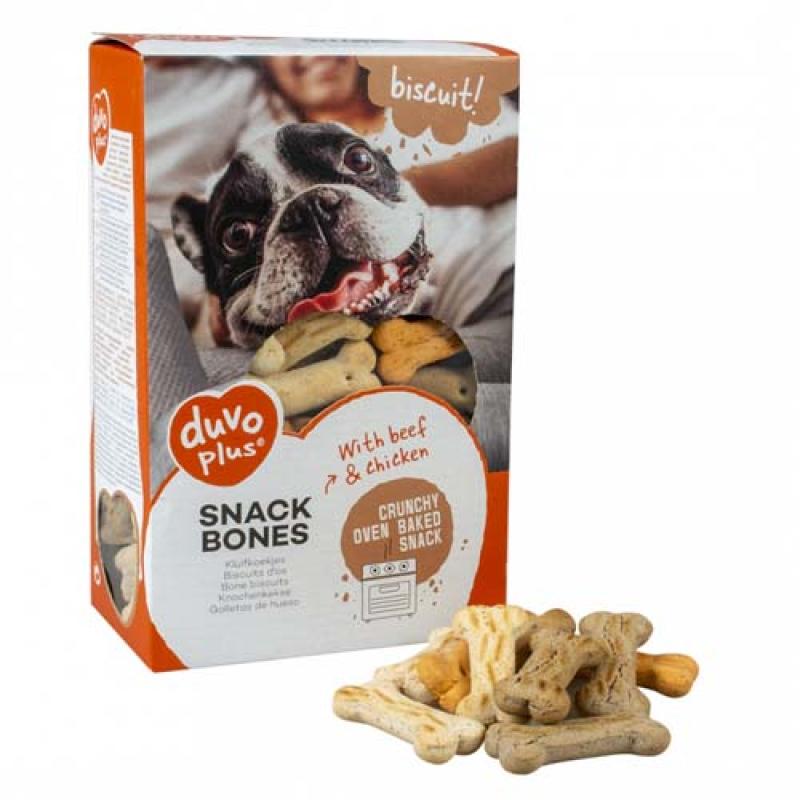 Duvo+ Biscuit křupavé sušenky ve tvaru kosti 500g Duvo+