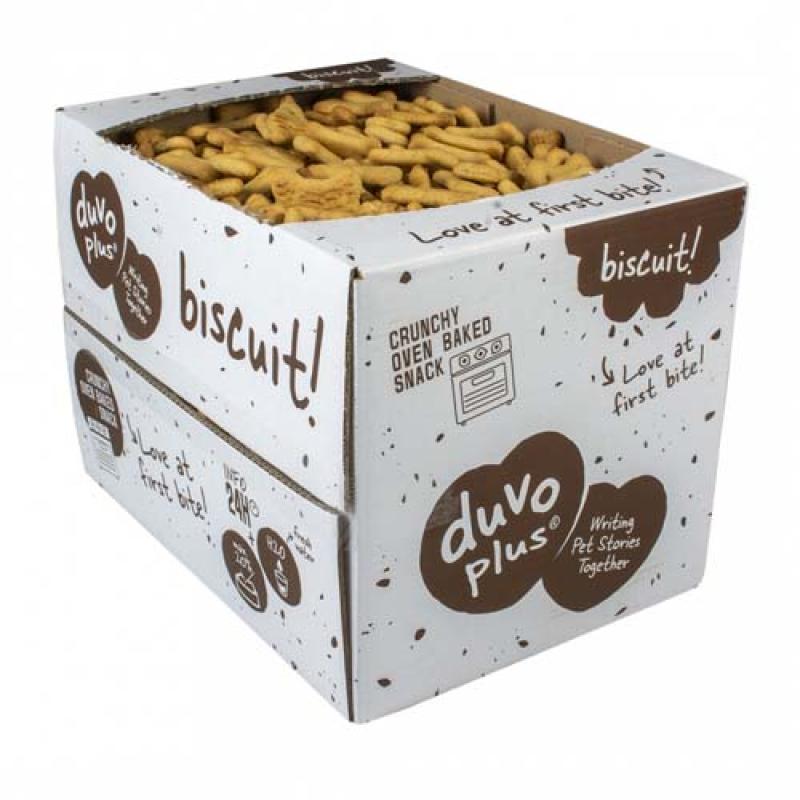 Duvo+ Biscuit křupavé sušenky ve tvaru kosti XL 10kg Duvo+