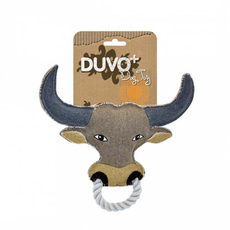 Duvo+ Canvas hračka pro psy 26x27cm býk Duvo+