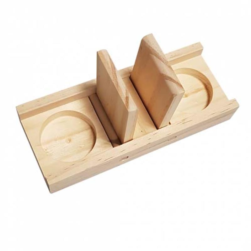 Duvo+ Dřevěné puzzle na pochoutky EDD 18x7x2