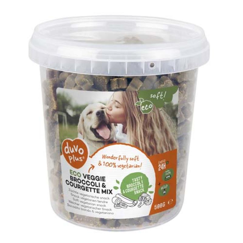 Duvo+ ECO VEGGIE Měkká pochoutka s brokolicí a cuketou 500g Duvo+