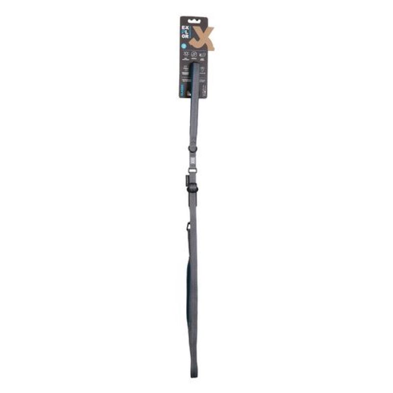 Duvo+ EXPLORER Ultimate vycházkové vodítko 130cm - 16mm benzínově modré Duvo+