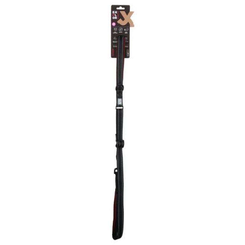Duvo+ EXPLORER Ultimate vycházkové vodítko 130cm - 25mm švestkově fialové Duvo+