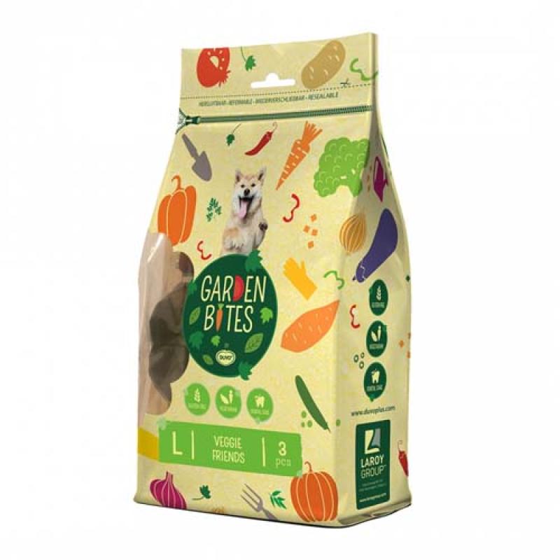 Duvo+ Garden Bites Veggie Friends 11cm 270g  3ks Duvo+