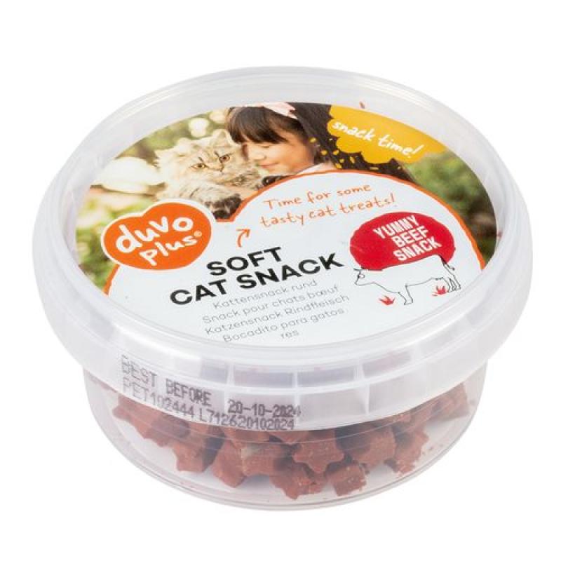 Duvo+ Měkká pochoutka pro kočky 100g hovězí Duvo+