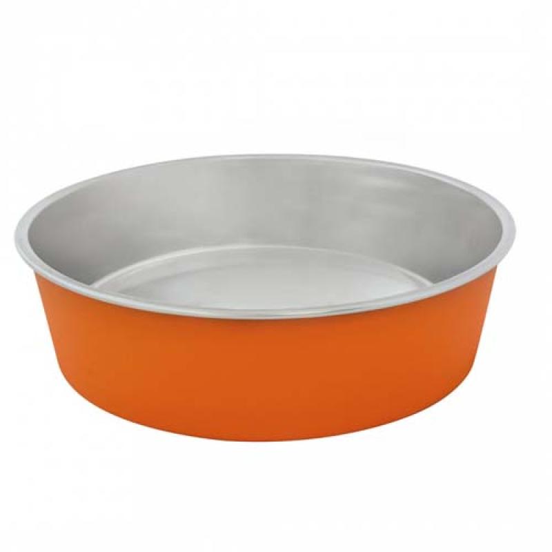Duvo+ Nerezová miska oranžová 20