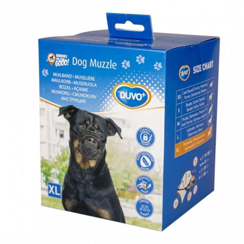 Duvo+ Plastový náhubek XL: Rottweiler