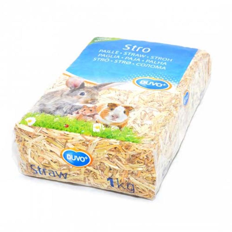 Duvo+ Podestýlka pro hlodavce 1kg sláma Duvo+