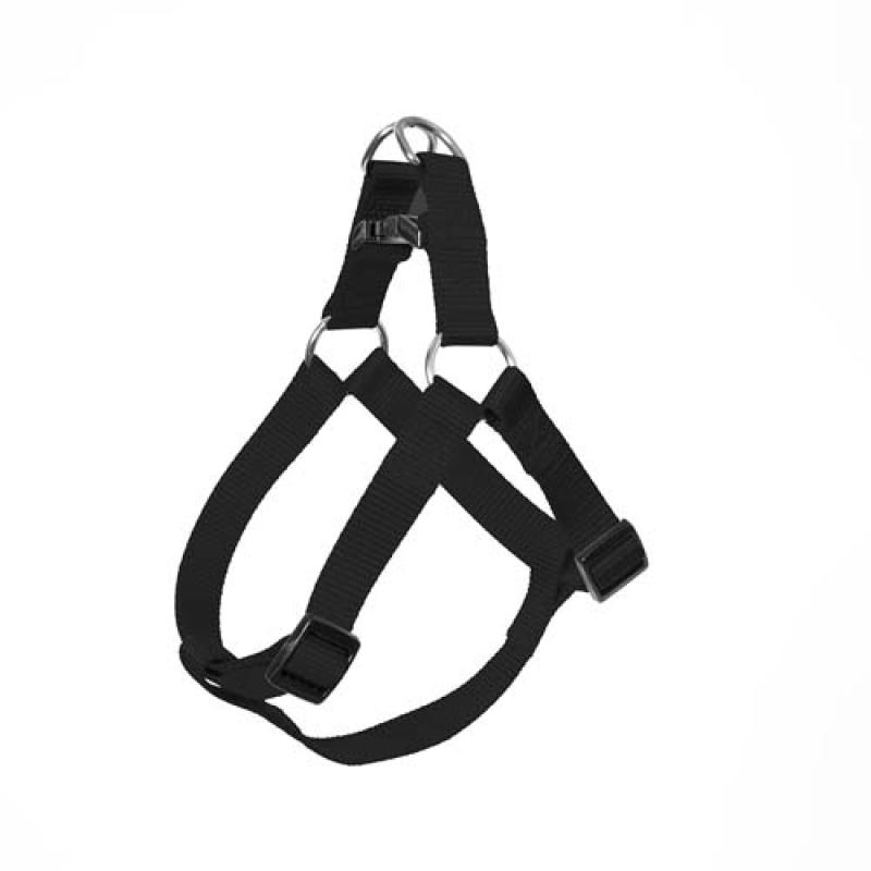 Duvo+ Postroj nylon černý  65-80cm/25mm Duvo+