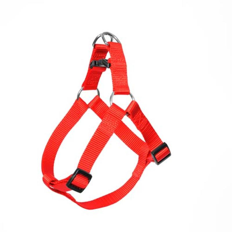 Duvo+ Postroj nylon červený  30-40 cm / 10mm Duvo+