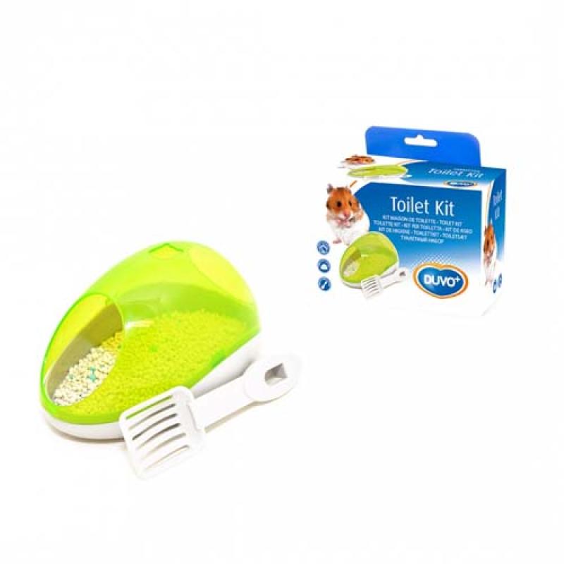 Duvo+ Set pro křečky: toaleta