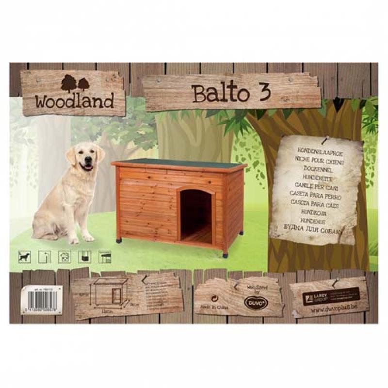 Duvo+ Woodland bouda pro psa 116x76x82cm Duvo+