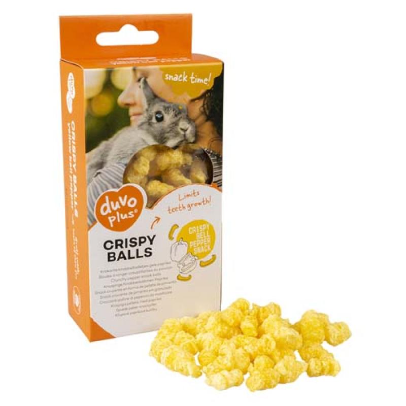 Duvo+ Žvýkací kuličky se žlutou paprikou 50g pro hlodavce Duvo+