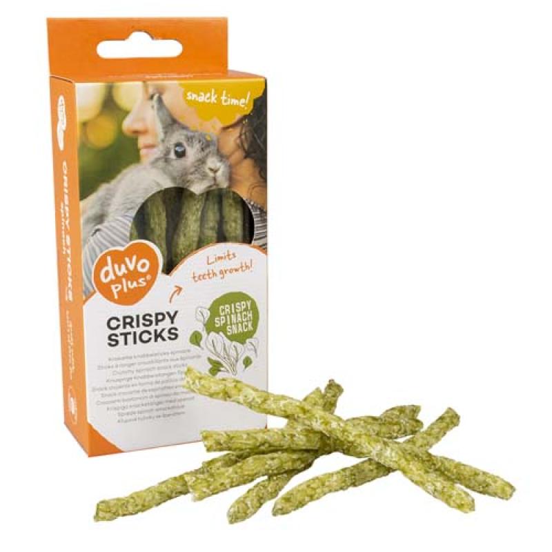 Duvo+ Žvýkací tyčinky se špenátem 50g pro hlodavce Duvo+