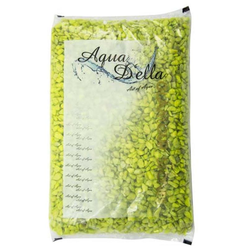 Ebi AQUA DELLA Glamour Stone 6/9mm 2kg BAMBOO-GREEN -Barevný třpytivý štěrk do Ebi