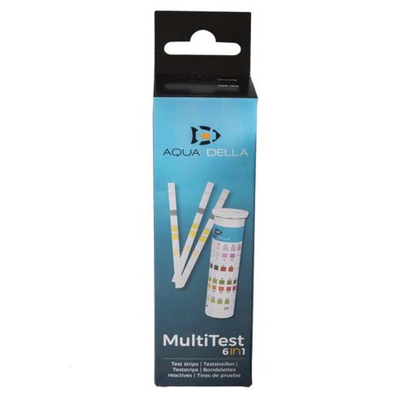 Ebi AQUA DELLA MultiTest 6v1 pro měření hodnot vody v akváriu 50ks Ebi