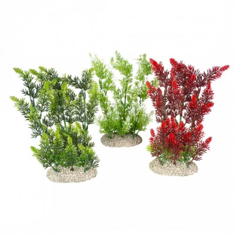 Ebi AQUA DELLA Rostlina umělá ELODEA DENSA 25cm 1ks zelená nebo červená Ebi