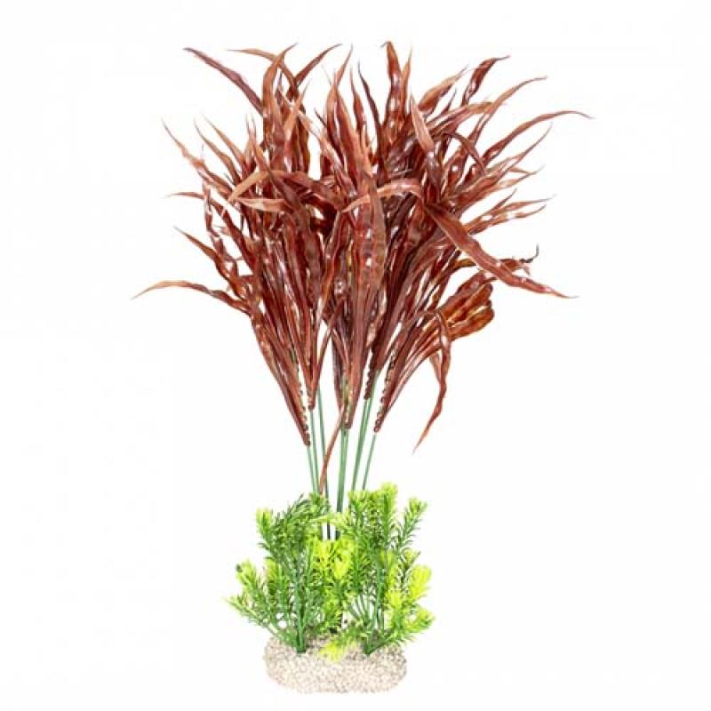 Ebi AQUA DELLA Rostlina umělá JAVA FERN XL mix farby 45cm 1ks Ebi