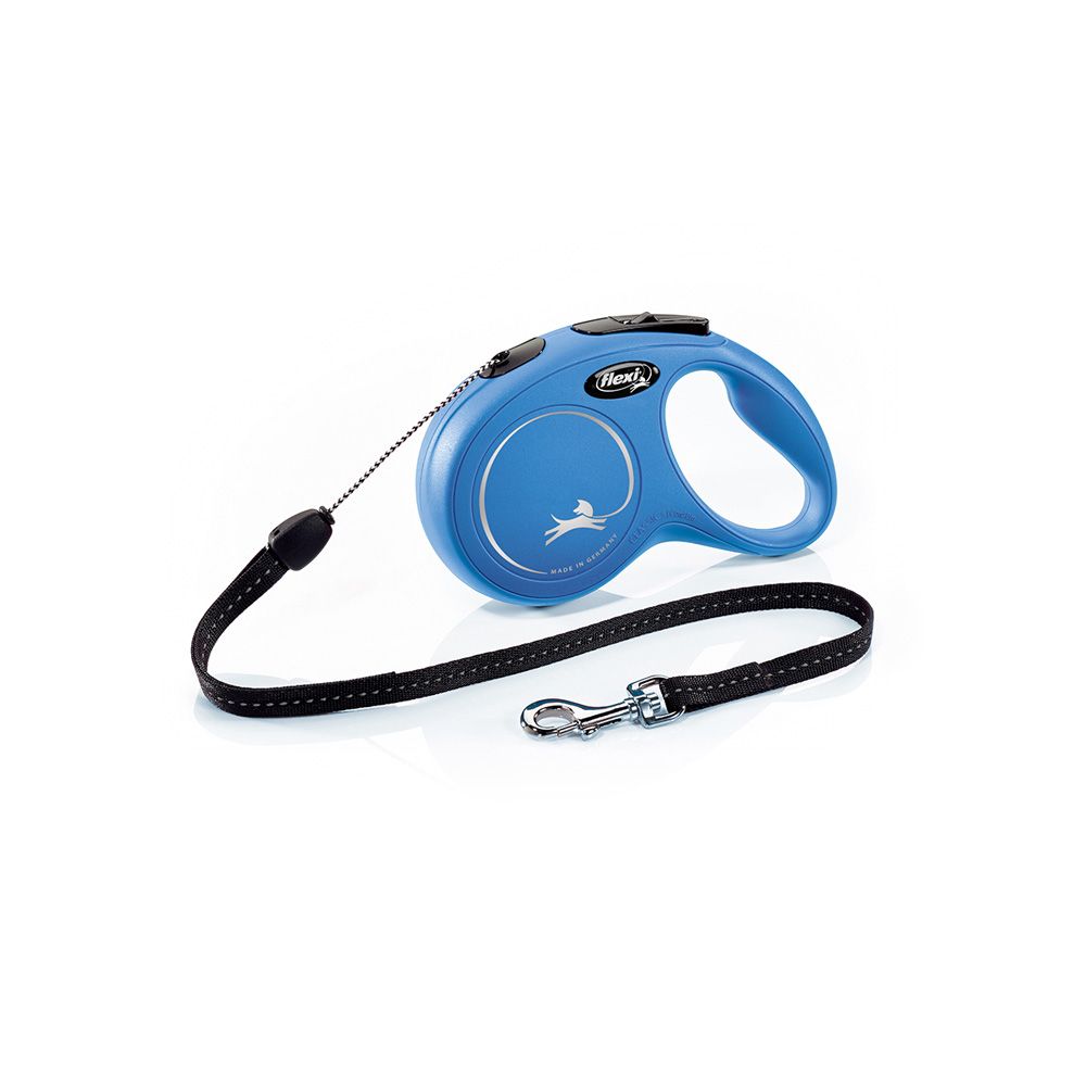 Flexi New classic vel. S šňůra 8 m/12 kg modré Flexi
