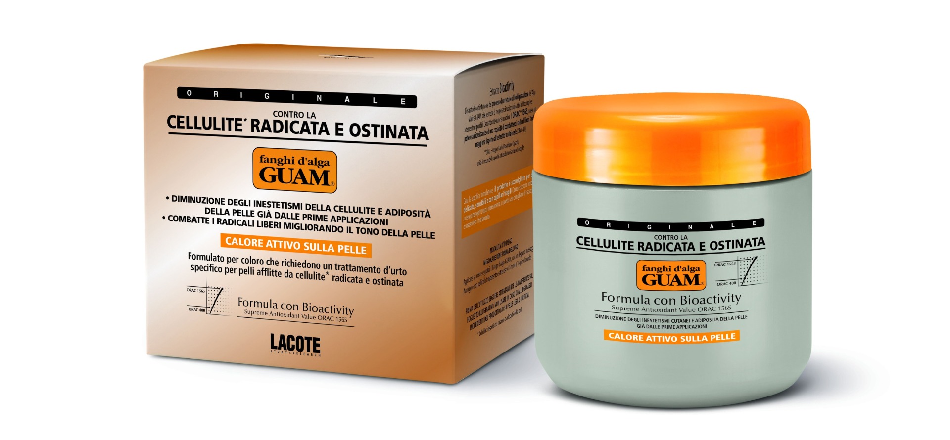 GUAM Bahenní zábal proti těžké celulitidě 500 g GUAM