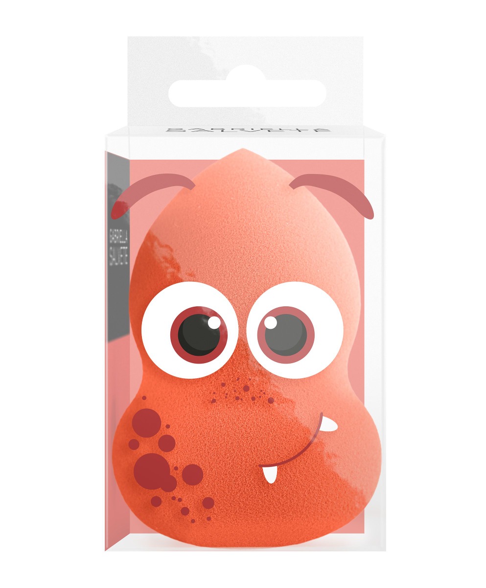 Gabriella Salvete MONSTERS houbička na make-up 1 ks oranžová Gabriella Salvete