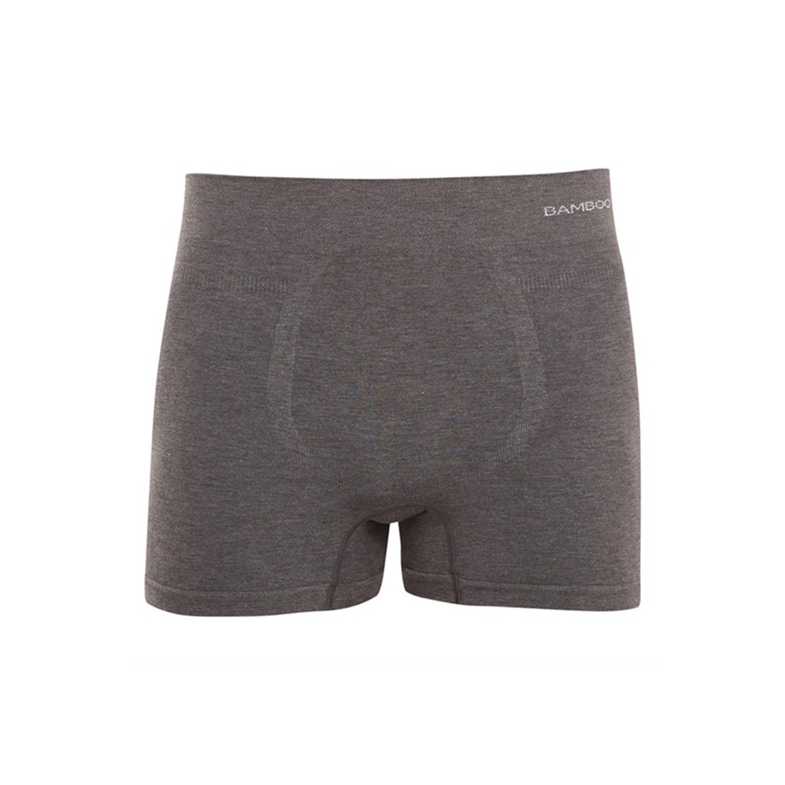 Gino Pánské boxerky bezešvé bambusové šedé (54005) XL Gino
