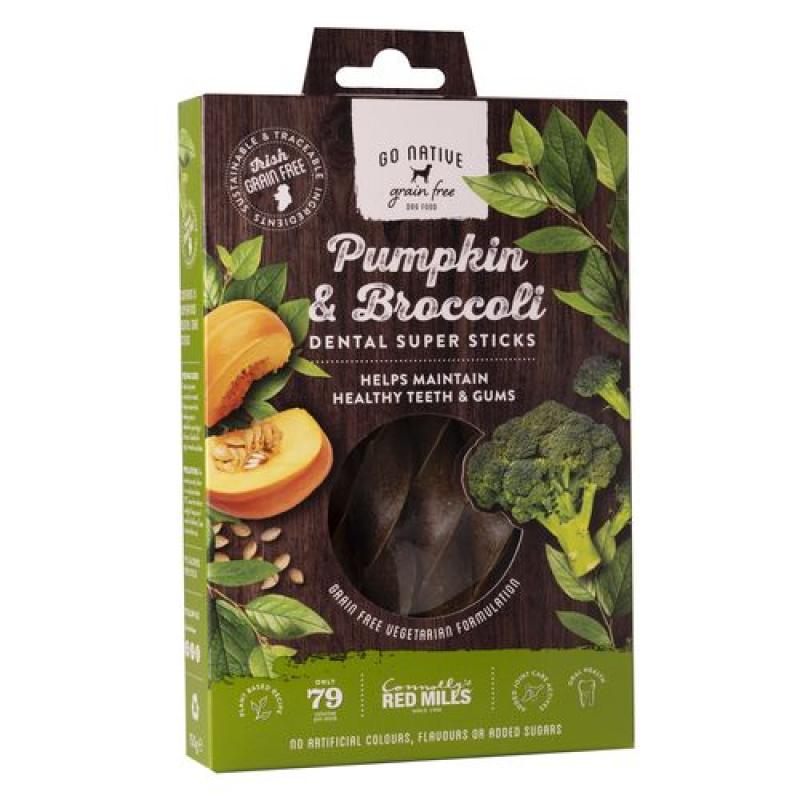 Go Native Super Dental Pumpkin and Broccoli 150g Go Native