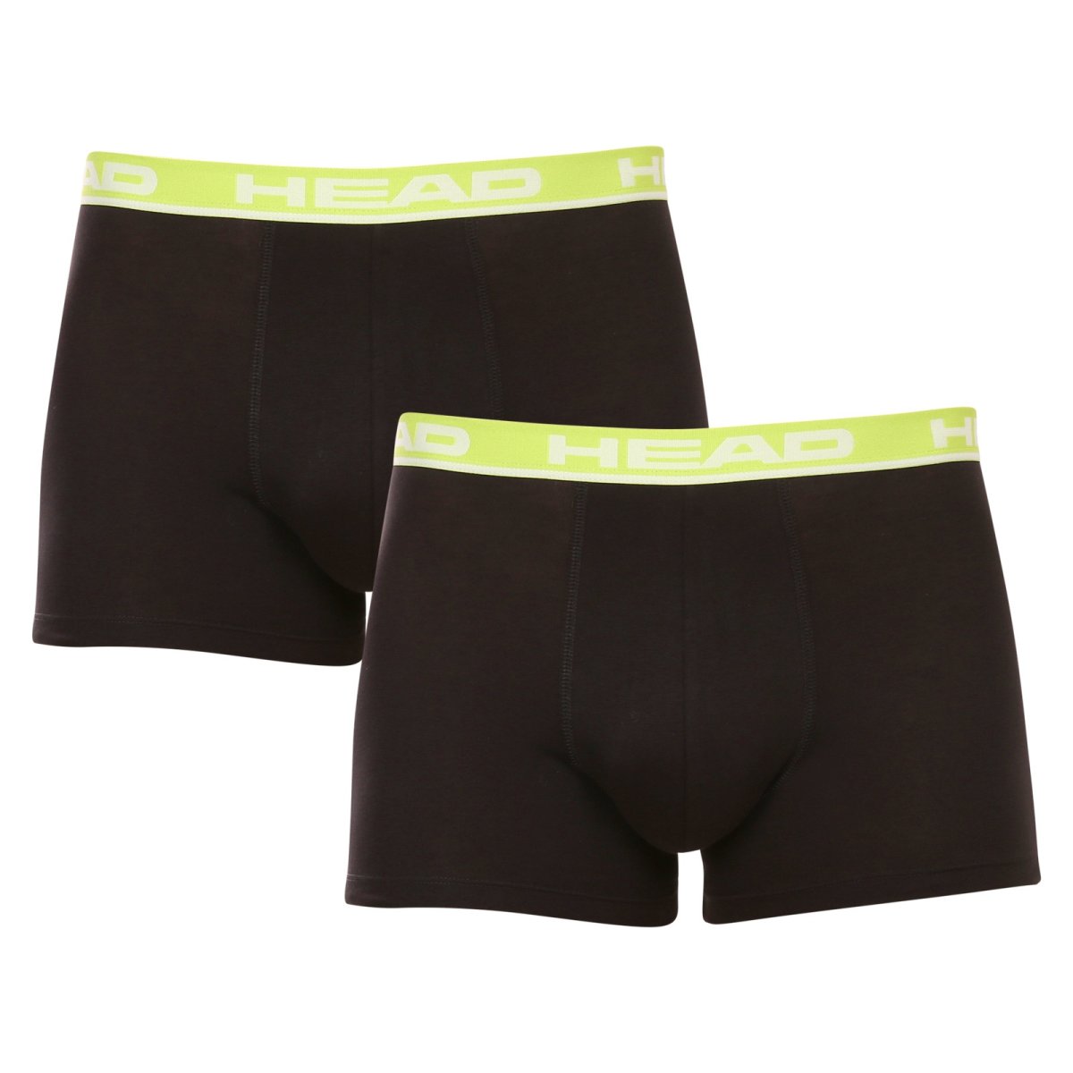 HEAD 2PACK pánské boxerky černé (701202741 019) L HEAD
