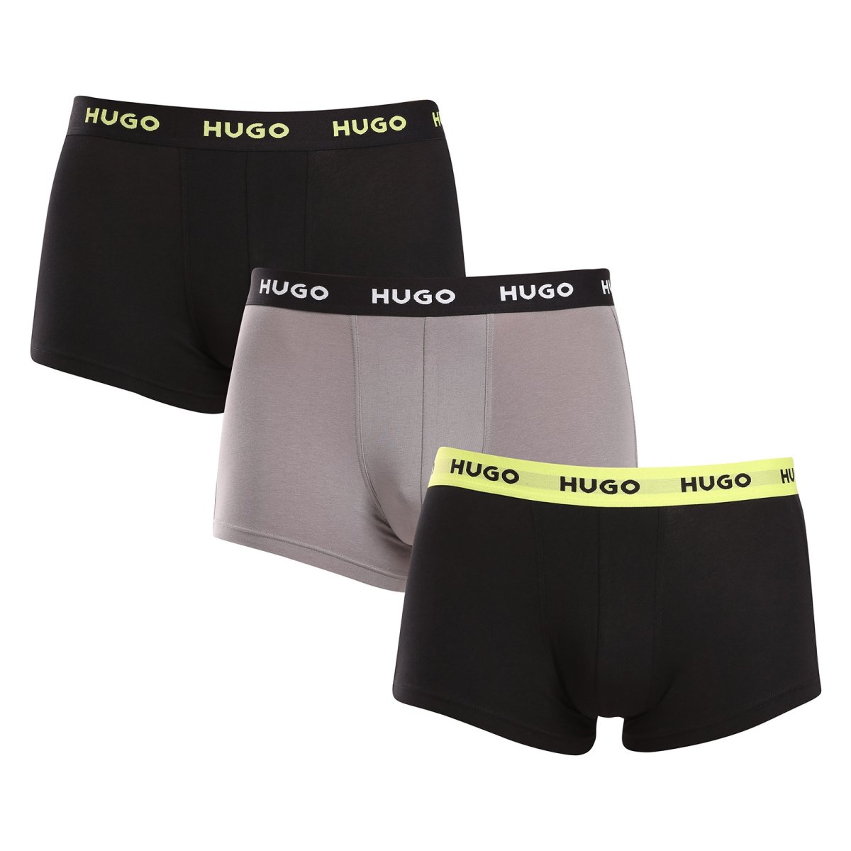 HUGO 3PACK pánské boxerky vícebarevné (50517878 986) M HUGO