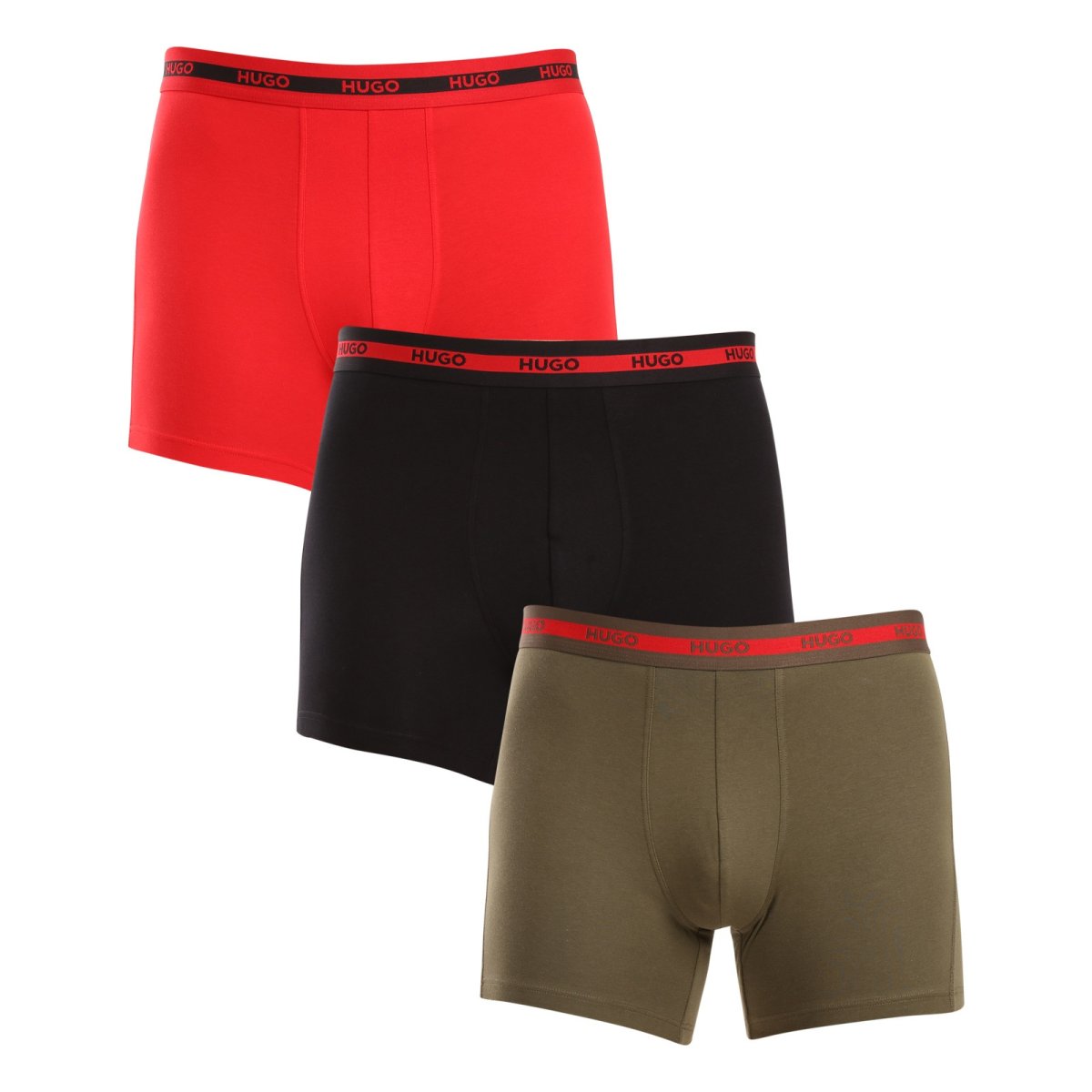 HUGO 3PACK pánské boxerky vícebarevné (50520475 971) M HUGO