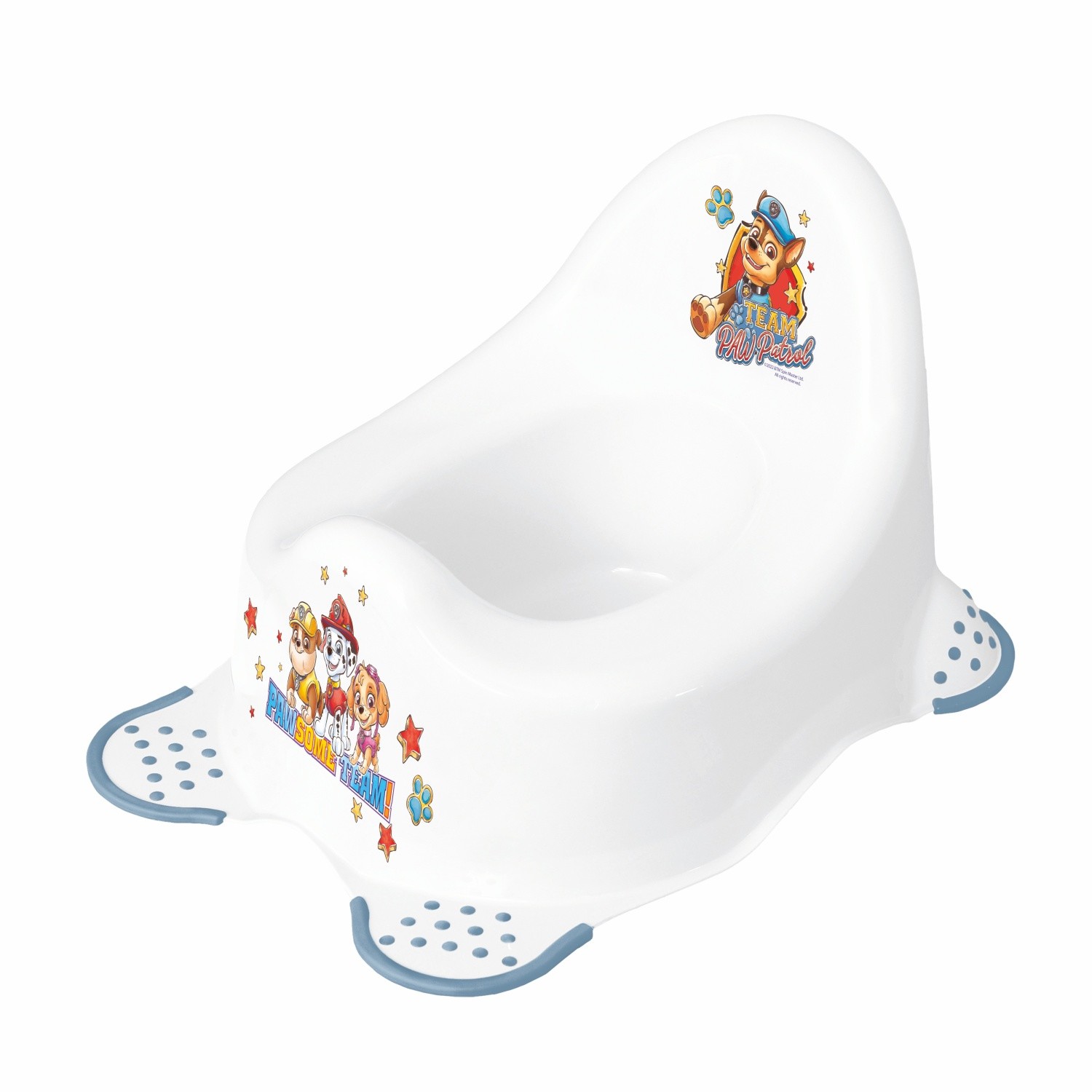 Keeeper Nočník s protiskluzem Paw Patrol - bílá/modrá Keeeper