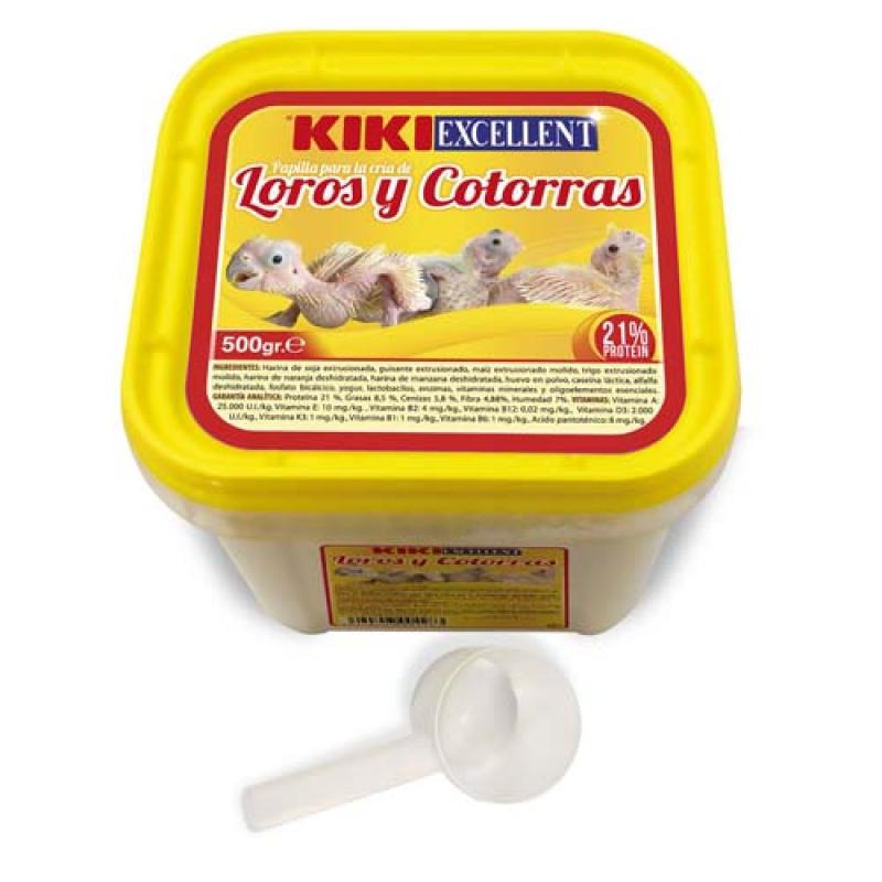 Kiki EXCELLENT 500g krmivo pro ruční odchov velkých papoušků Kiki