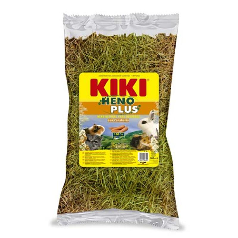 Kiki HENI PLUS CARROT 700g speciální seno s mrkví Kiki