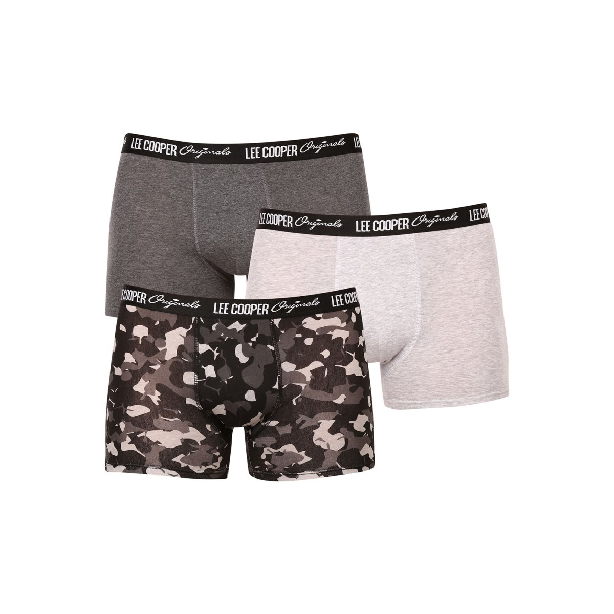 Lee Cooper 3PACK pánské boxerky vícebarevné (LCUBOX3P1-1946709) M Lee Cooper