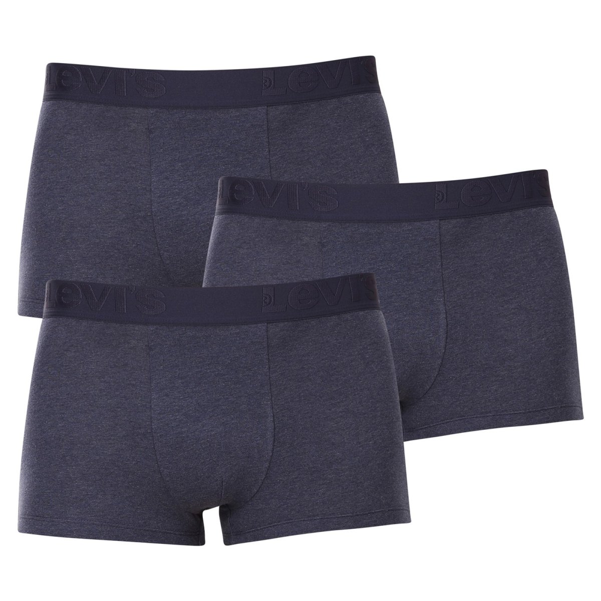 Levis 3PACK pánské boxerky modré (905042001 008) M Levi's