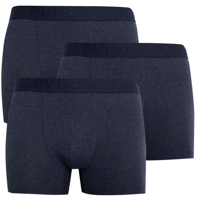 Levis 3PACK pánské boxerky modré (905045001 008) M Levi's