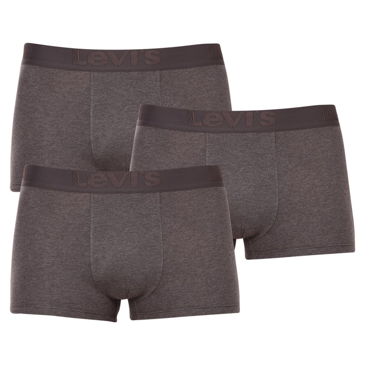 Levis 3PACK pánské boxerky šedé (905042001 007) M Levi's