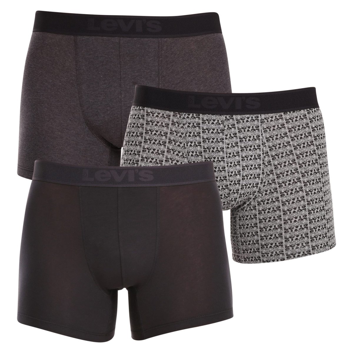 Levis 3PACK pánské boxerky vícebarevné (701224660 001) M Levi's