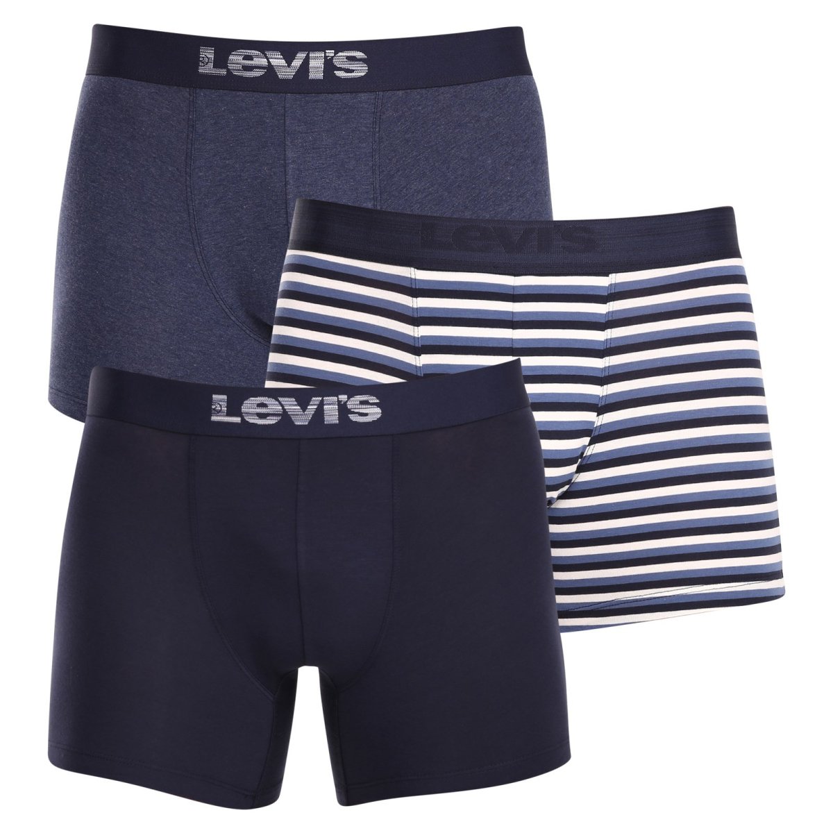 Levis 3PACK pánské boxerky vícebarevné (701224661 001) M Levi's
