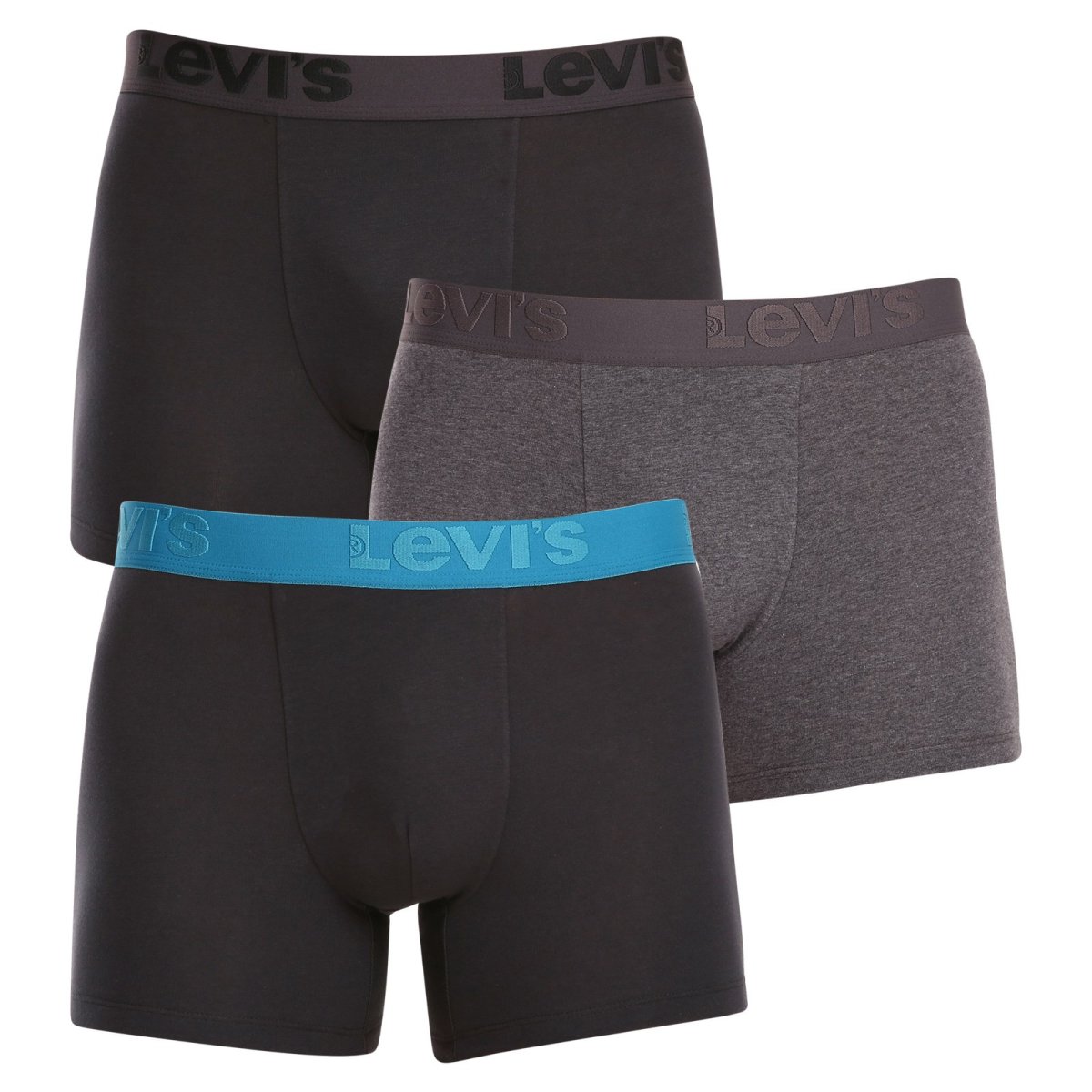 Levis 3PACK pánské boxerky vícebarevné (905045001 023) M Levi's