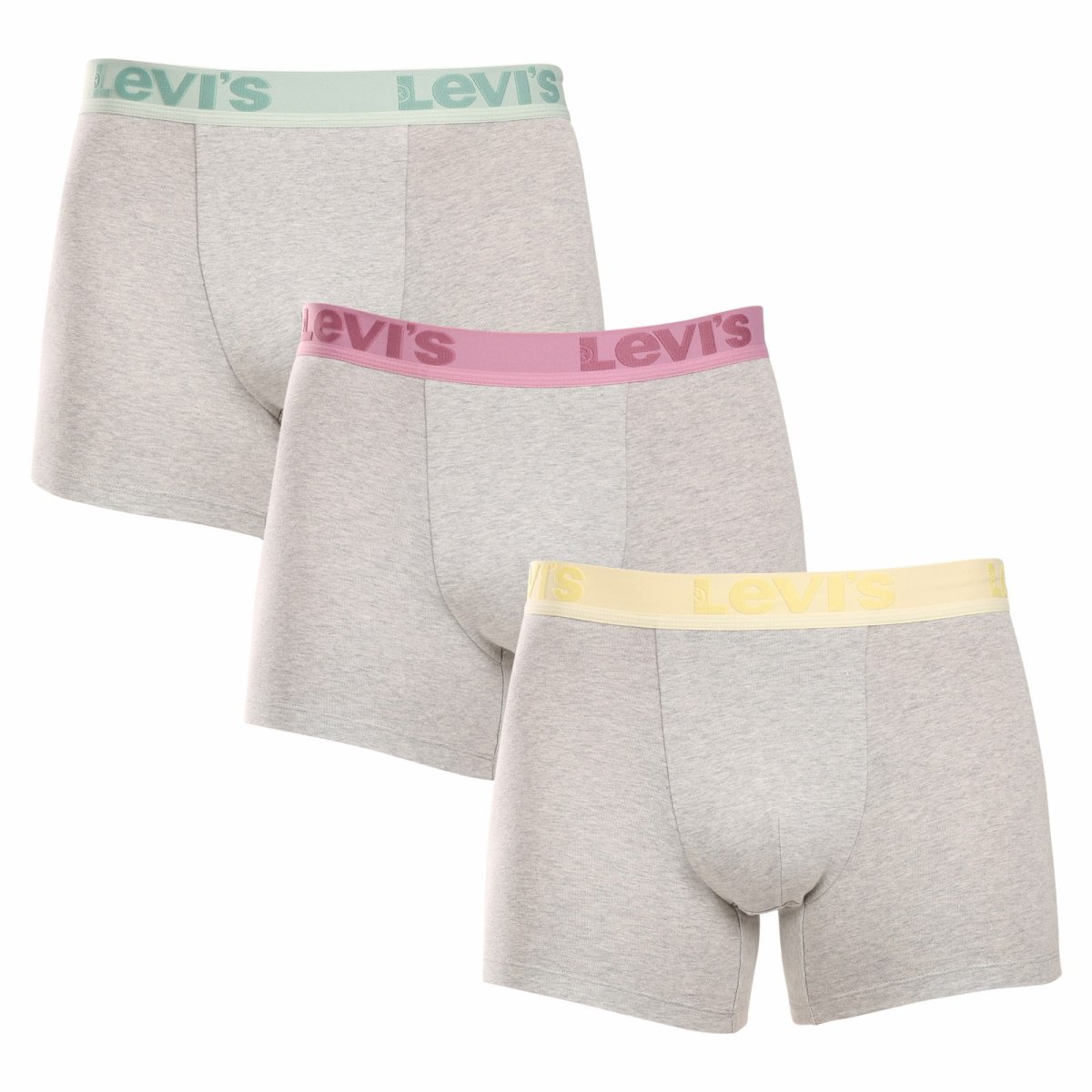 Levis 3PACK pánské boxerky vícebarevné (905045001 025) M Levi's