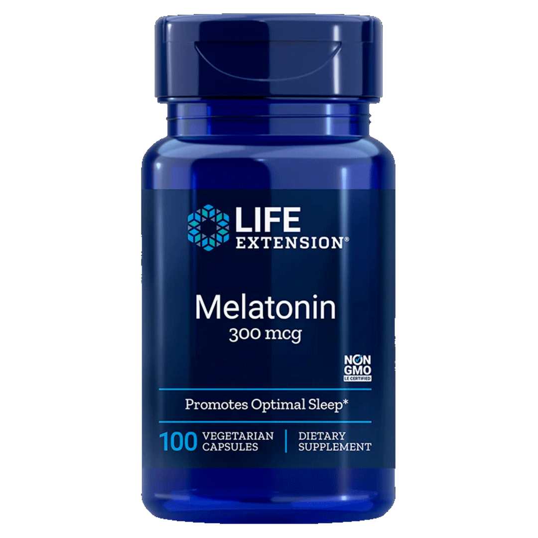 Life Extension Melatonin 300mcg - 100 kapslí Life Extension