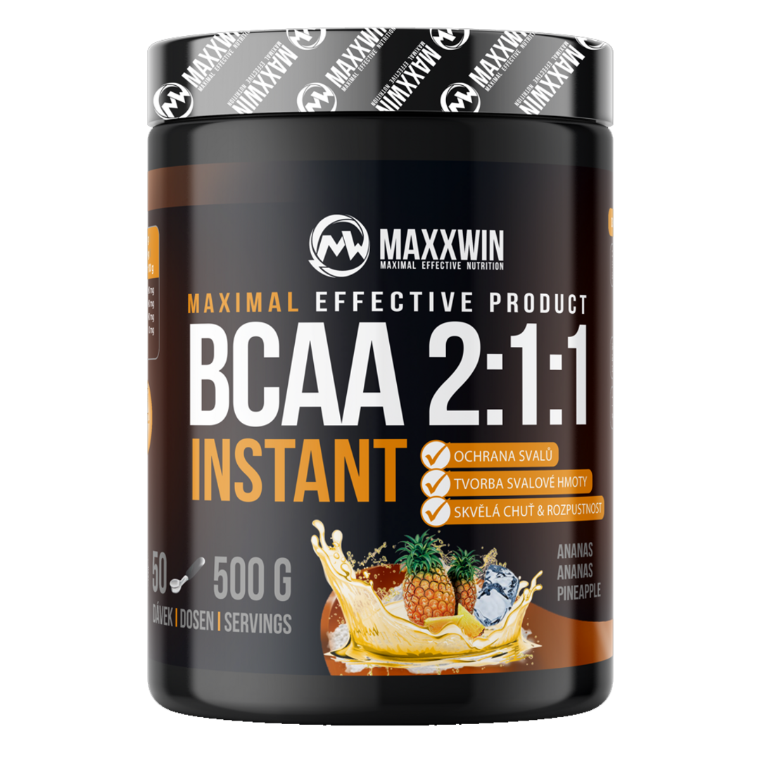 MAXXWIN BCAA 2:1:1 Instant Powder 500g - ananas MAXXWIN