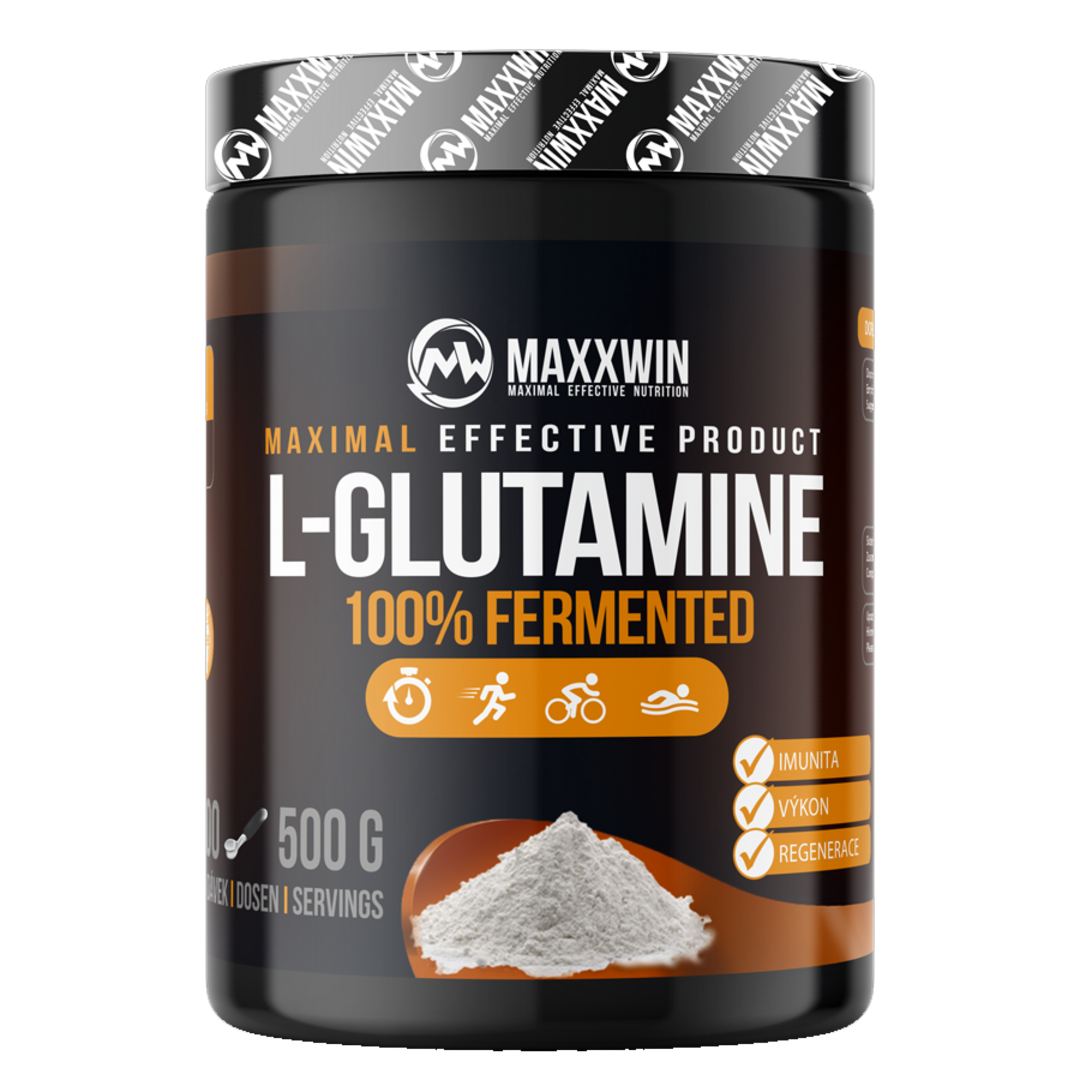 MAXXWIN L-Glutamine 100% fermented 500g - citron MAXXWIN