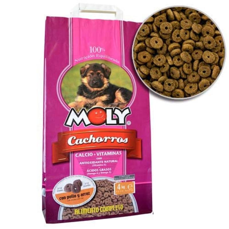 Moly PUPPY 30/11 4kg speciální krmivo pro šteňátka Moly